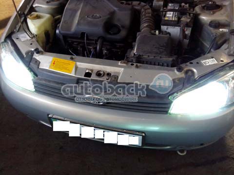 установка ксенона на калину своими руками
