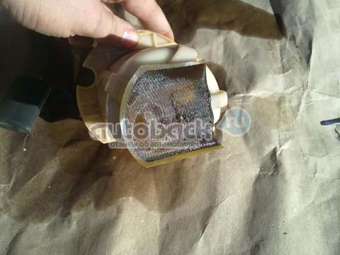 Замена топливного фильтра Nissan Almera Classic