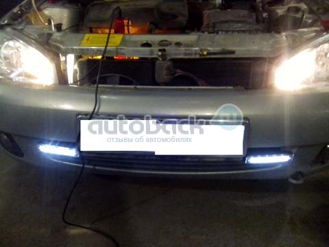 ходовые огни на калину фото